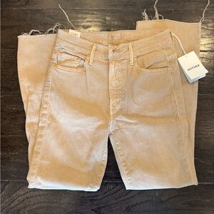Mother Tan Denim Jeans